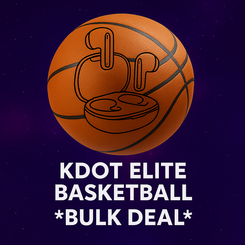 (FIVE) KDOT ELITE BASKETBALLS *BULK DEAL*